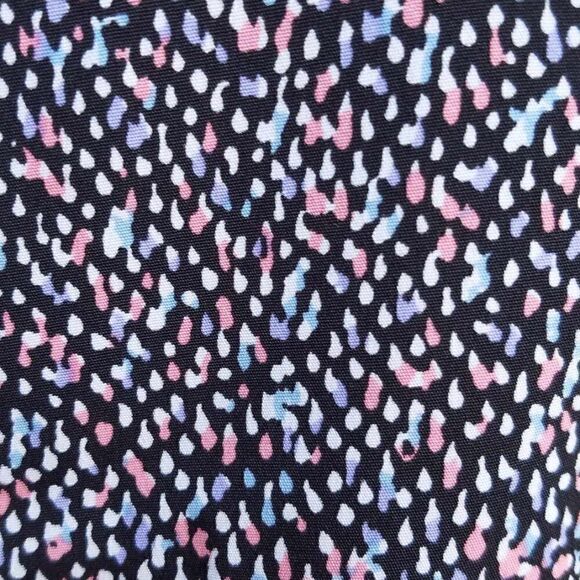 Notations Black Pink Blue Print Shell size Large - Picture 2 of 12
